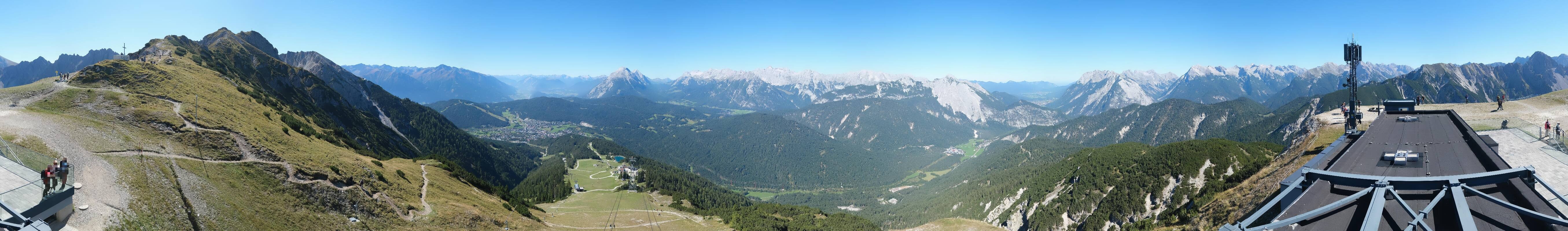 Archived image Webcam Seefeld Rosshütte - Seefelder Joch