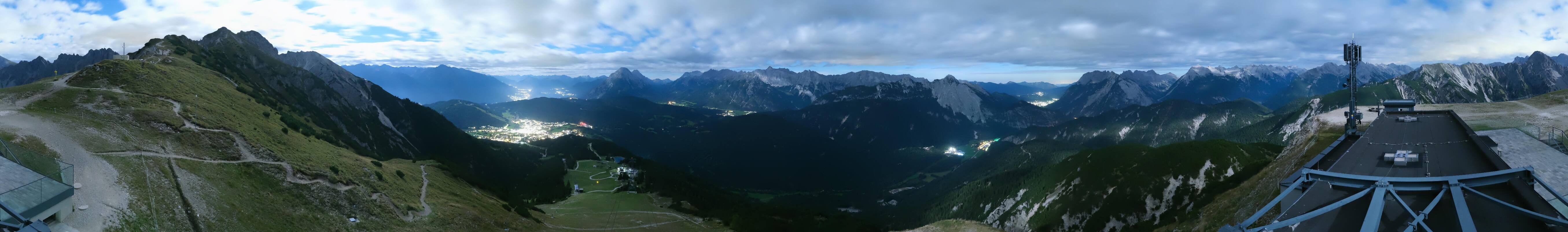Archiv Foto Webcam Seefeld Rosshütte - Bergstation Seefelder Joch