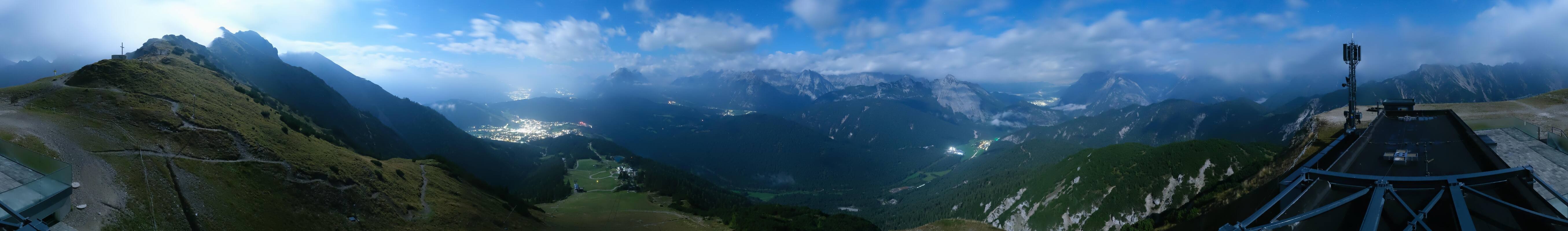 Archiv Foto Webcam Seefeld Rosshütte - Bergstation Seefelder Joch