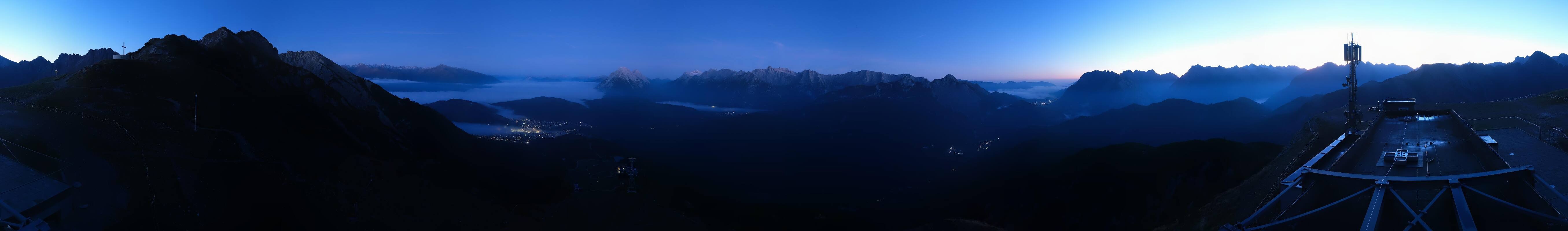 Archiv Foto Webcam Seefeld Rosshütte - Bergstation Seefelder Joch