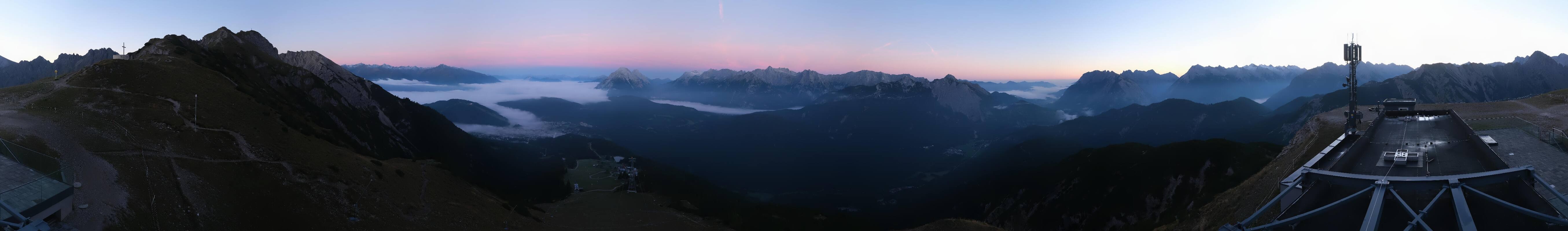 Archiv Foto Webcam Seefeld Rosshütte - Bergstation Seefelder Joch
