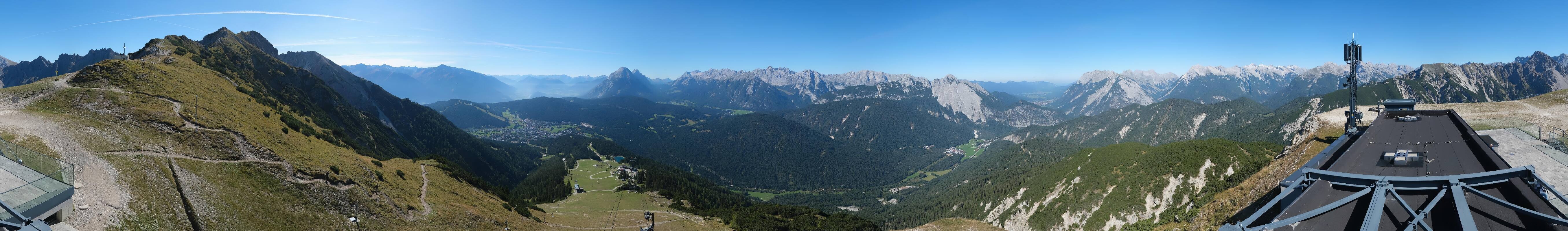 Archiv Foto Webcam Seefeld Rosshütte - Bergstation Seefelder Joch