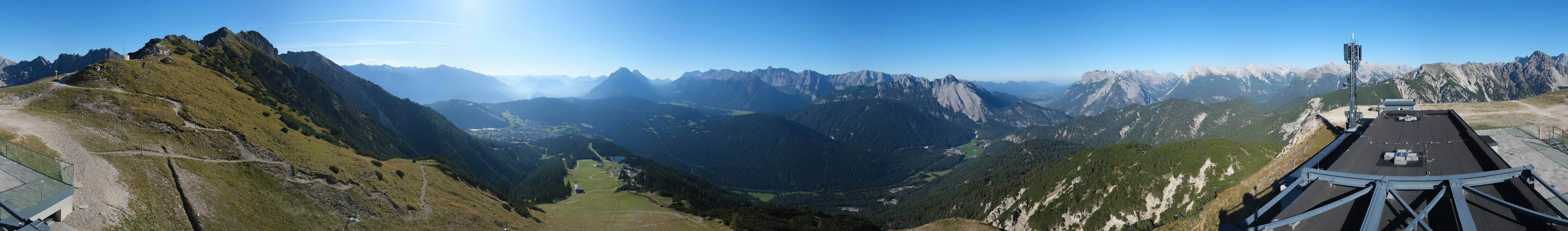 Archiv Foto Webcam Seefeld Rosshütte - Bergstation Seefelder Joch