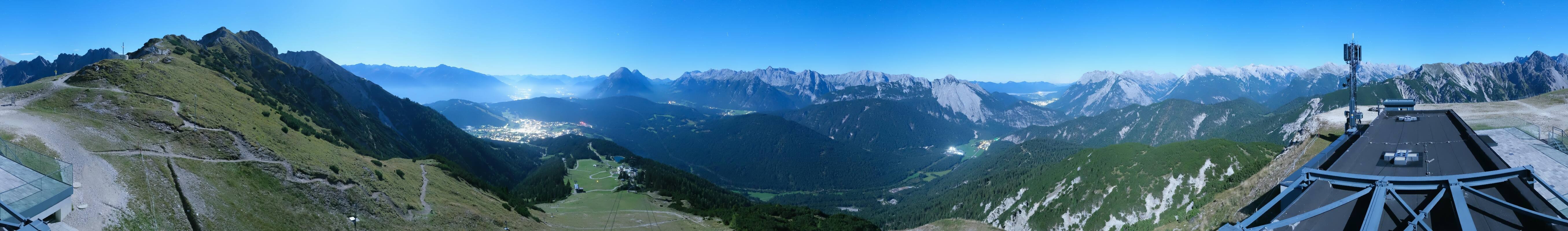 Archiv Foto Webcam Seefeld Rosshütte - Bergstation Seefelder Joch