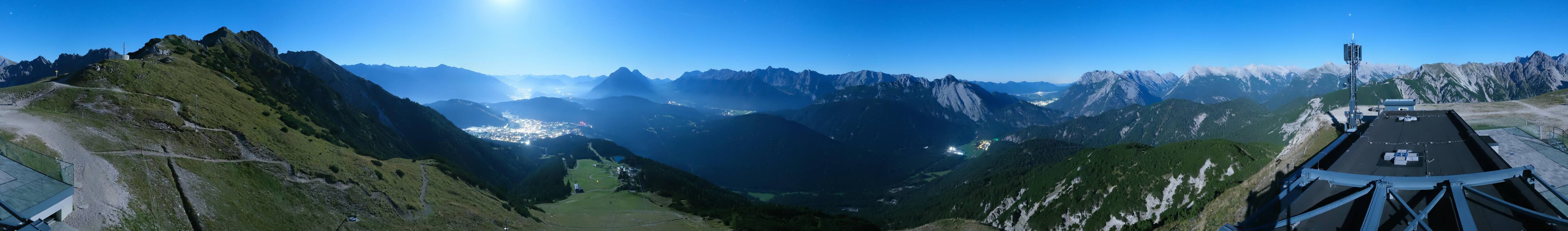 Archiv Foto Webcam Seefeld Rosshütte - Bergstation Seefelder Joch