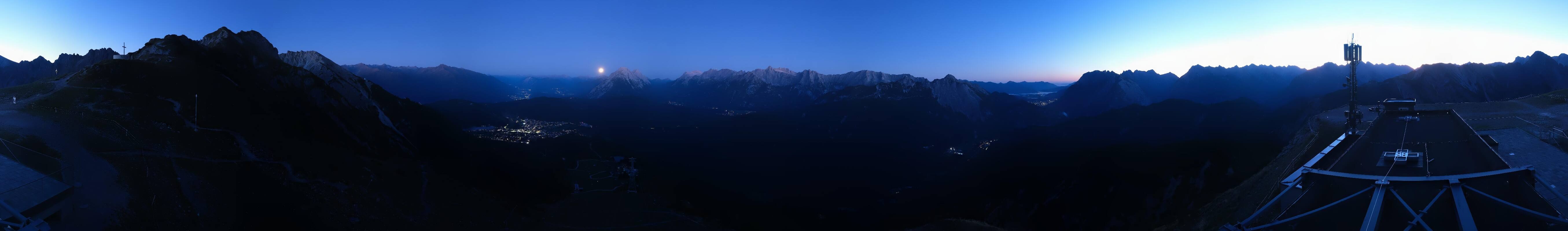 Archiv Foto Webcam Seefeld Rosshütte - Bergstation Seefelder Joch