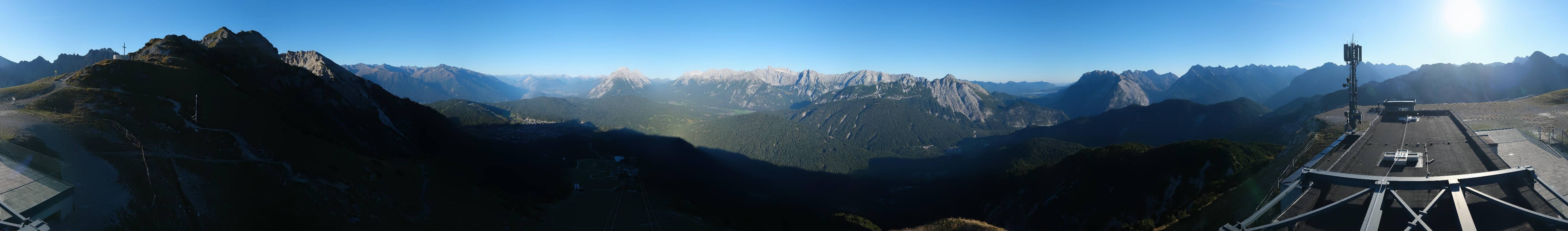 Archiv Foto Webcam Seefeld Rosshütte - Bergstation Seefelder Joch