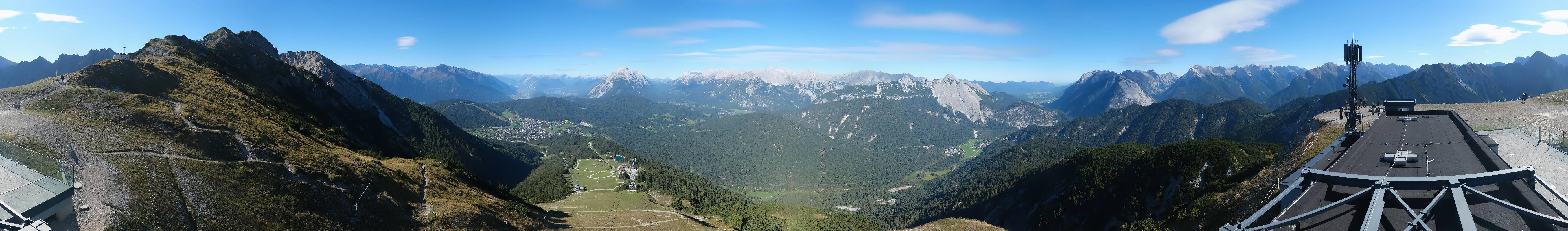 Archiv Foto Webcam Seefeld Rosshütte - Bergstation Seefelder Joch