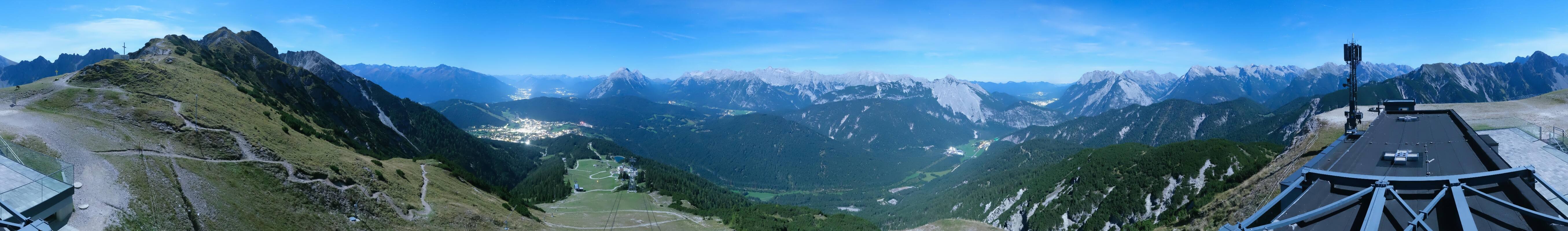 Archiv Foto Webcam Seefeld Rosshütte - Bergstation Seefelder Joch