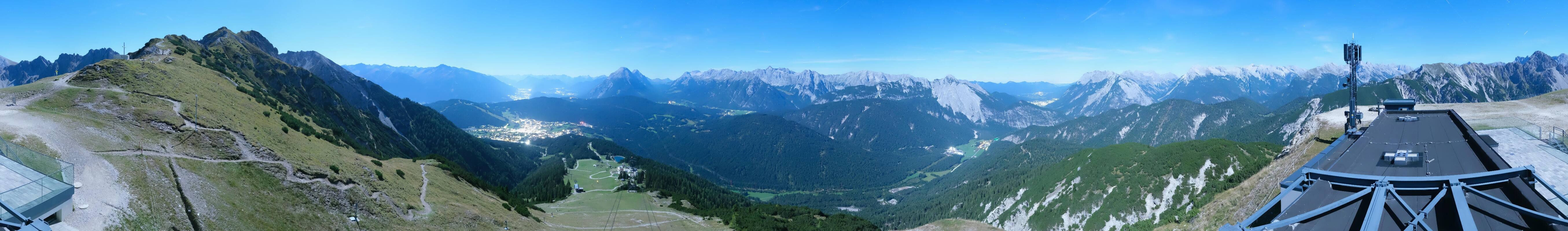 Archiv Foto Webcam Seefeld Rosshütte - Bergstation Seefelder Joch