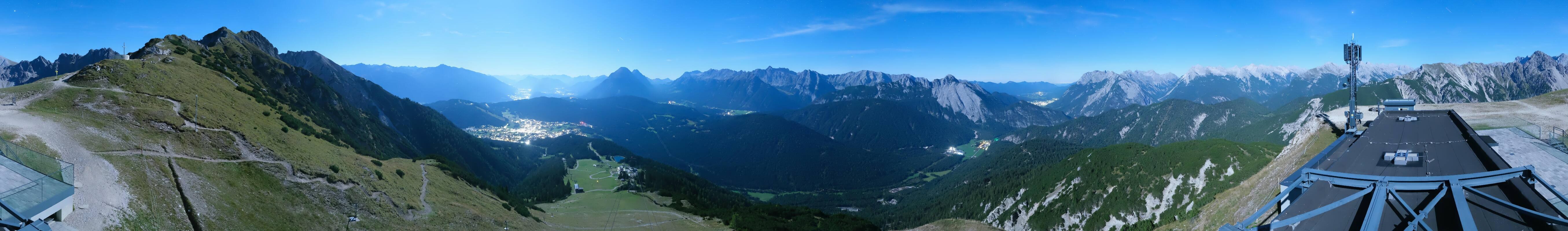 Archiv Foto Webcam Seefeld Rosshütte - Bergstation Seefelder Joch