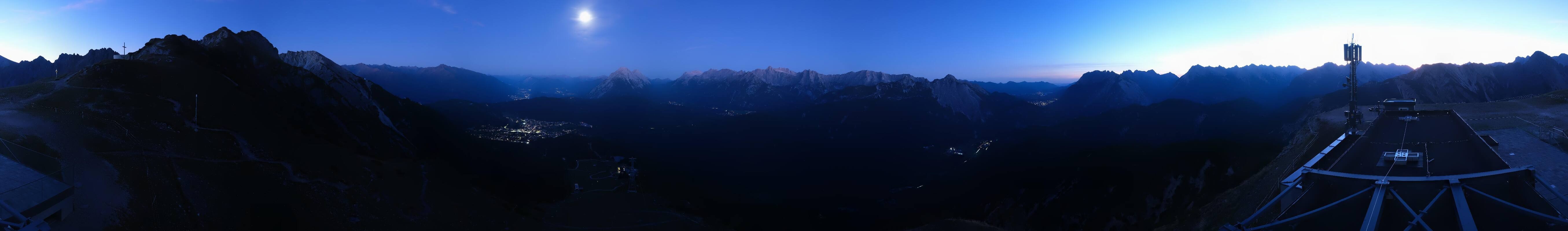 Archiv Foto Webcam Seefeld Rosshütte - Bergstation Seefelder Joch