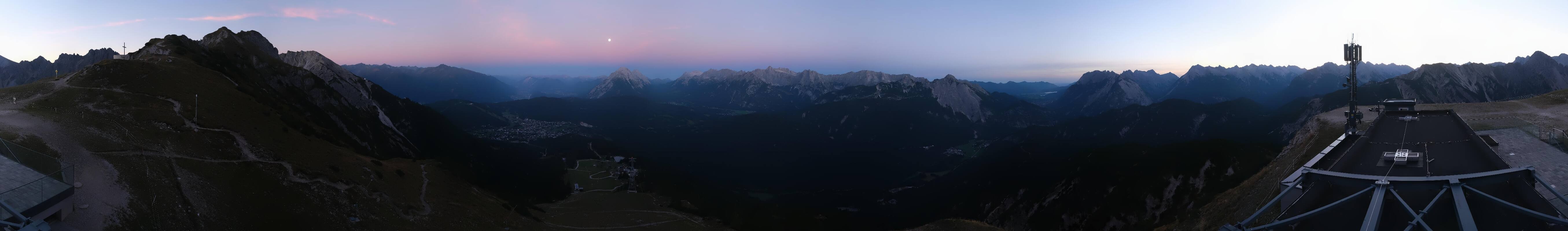 Archiv Foto Webcam Seefeld Rosshütte - Bergstation Seefelder Joch