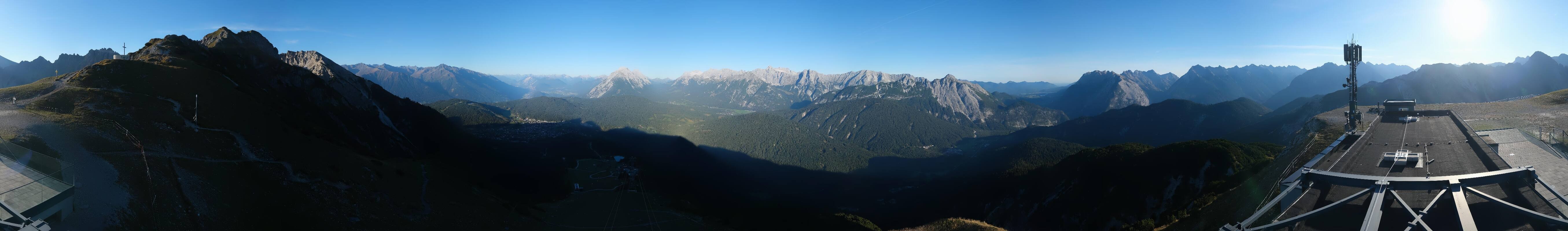Archiv Foto Webcam Seefeld Rosshütte - Bergstation Seefelder Joch