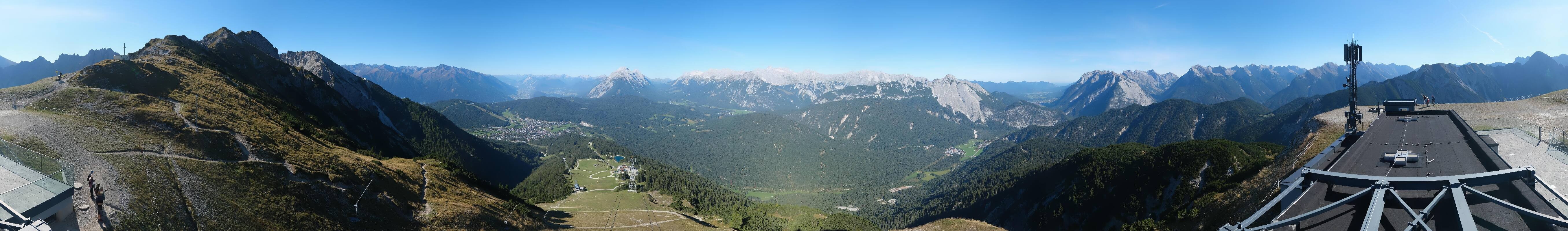 Archiv Foto Webcam Seefeld Rosshütte - Bergstation Seefelder Joch
