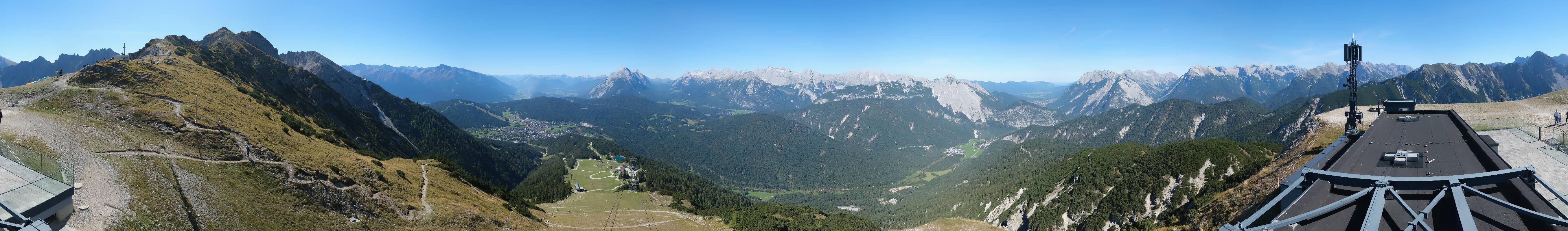 Archiv Foto Webcam Seefeld Rosshütte - Bergstation Seefelder Joch