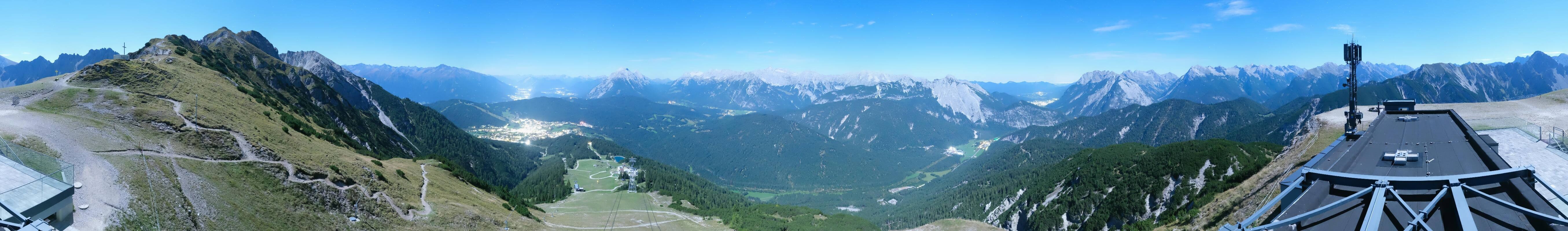 Archiv Foto Webcam Seefeld Rosshütte - Bergstation Seefelder Joch