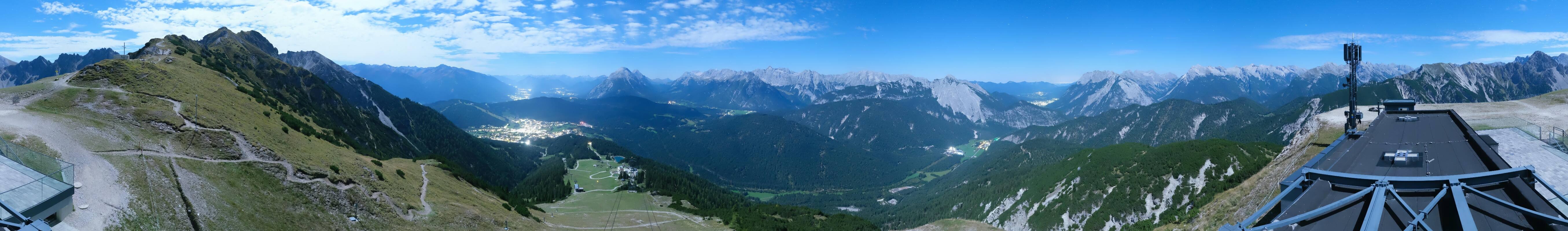 Archiv Foto Webcam Seefeld Rosshütte - Bergstation Seefelder Joch
