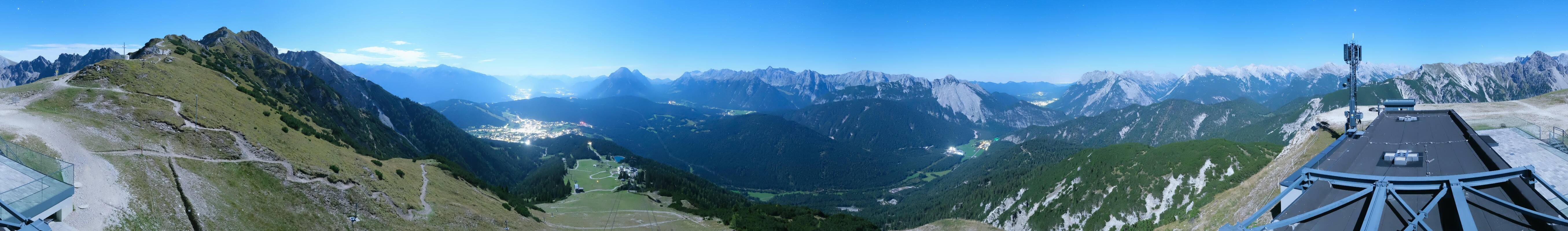 Archiv Foto Webcam Seefeld Rosshütte - Bergstation Seefelder Joch