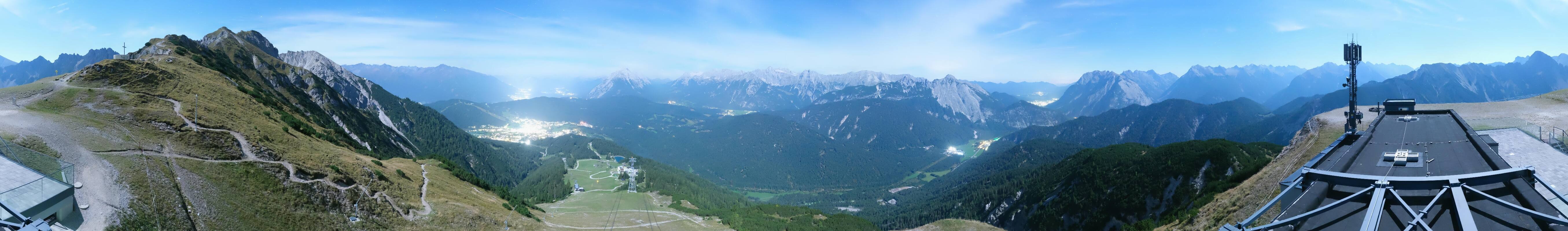 Archiv Foto Webcam Seefeld Rosshütte - Bergstation Seefelder Joch