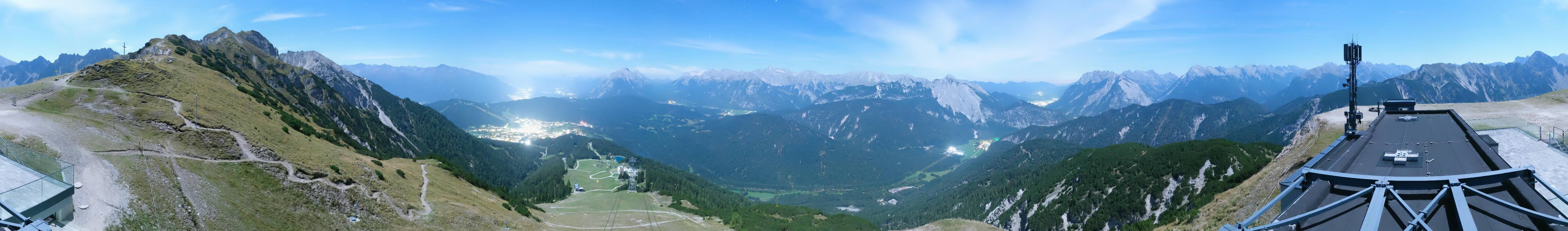 Archiv Foto Webcam Seefeld Rosshütte - Bergstation Seefelder Joch