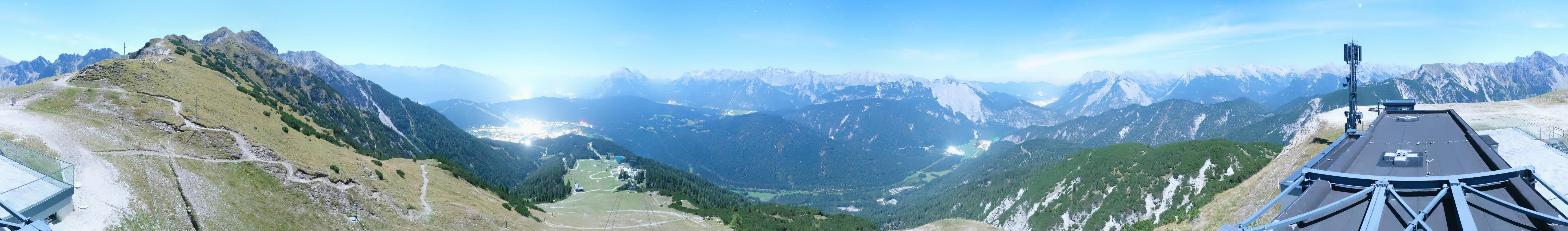 Archiv Foto Webcam Seefeld Rosshütte - Bergstation Seefelder Joch