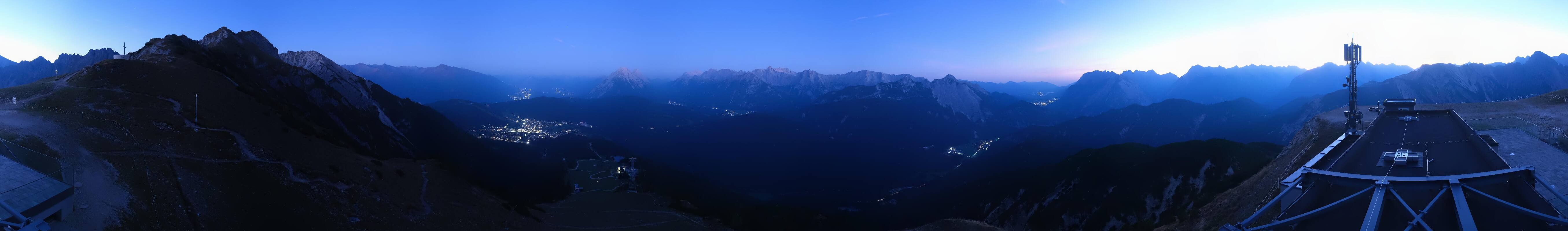 Archiv Foto Webcam Seefeld Rosshütte - Bergstation Seefelder Joch
