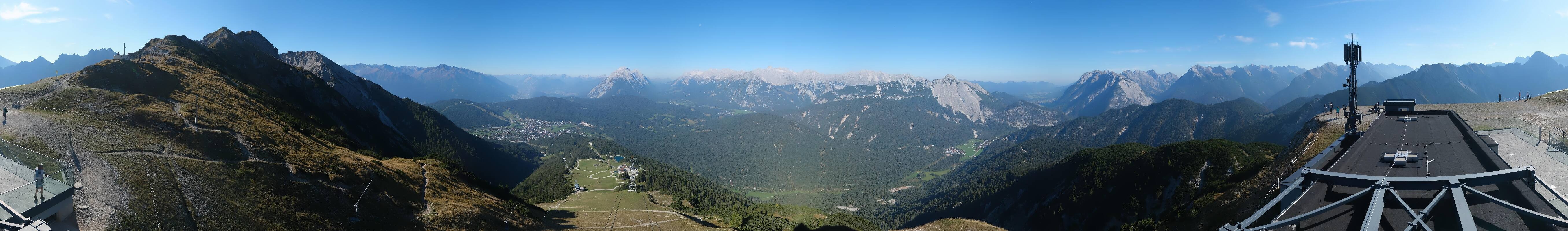 Archiv Foto Webcam Seefeld Rosshütte - Bergstation Seefelder Joch