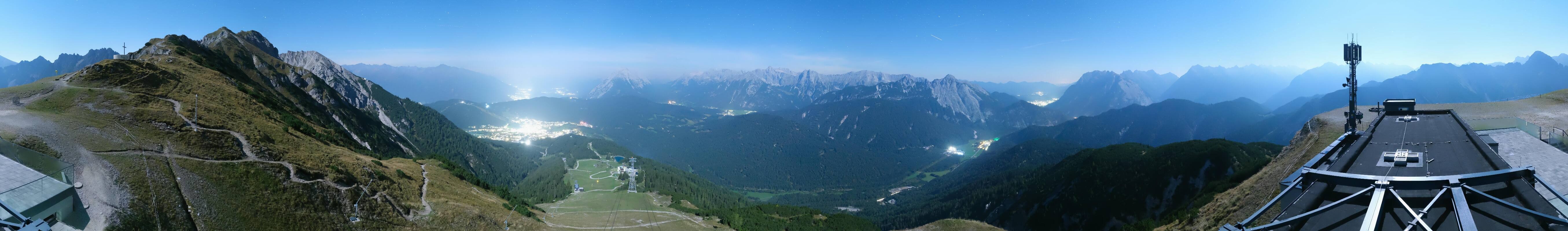 Archiv Foto Webcam Seefeld Rosshütte - Bergstation Seefelder Joch