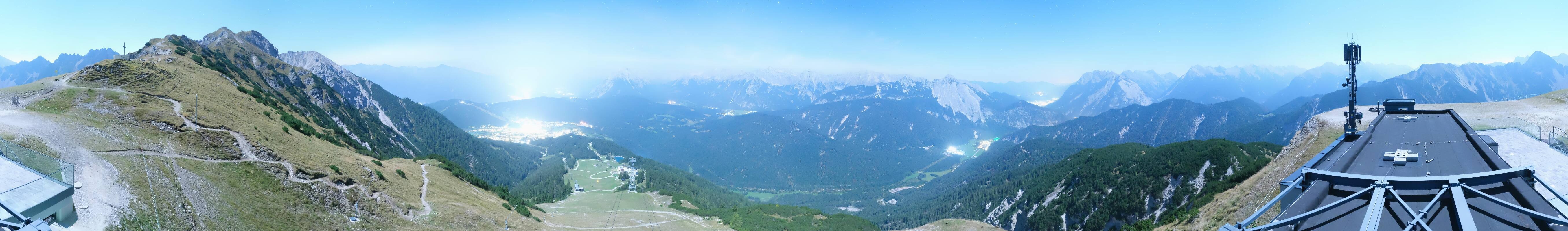 Archiv Foto Webcam Seefeld Rosshütte - Bergstation Seefelder Joch