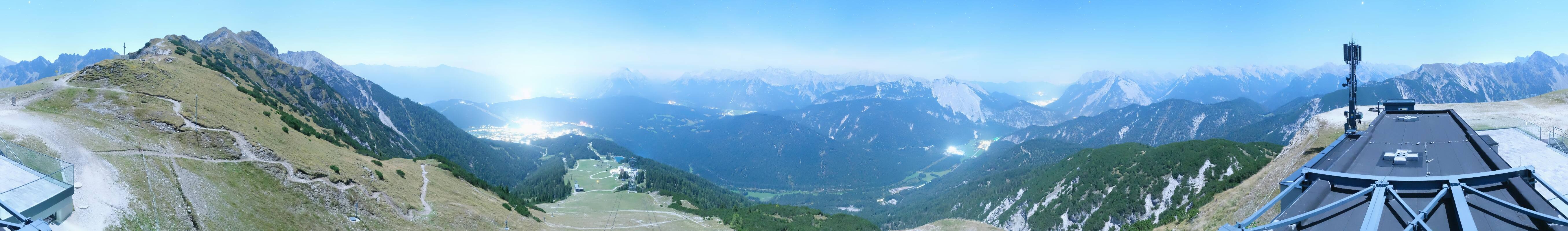 Archiv Foto Webcam Seefeld Rosshütte - Bergstation Seefelder Joch