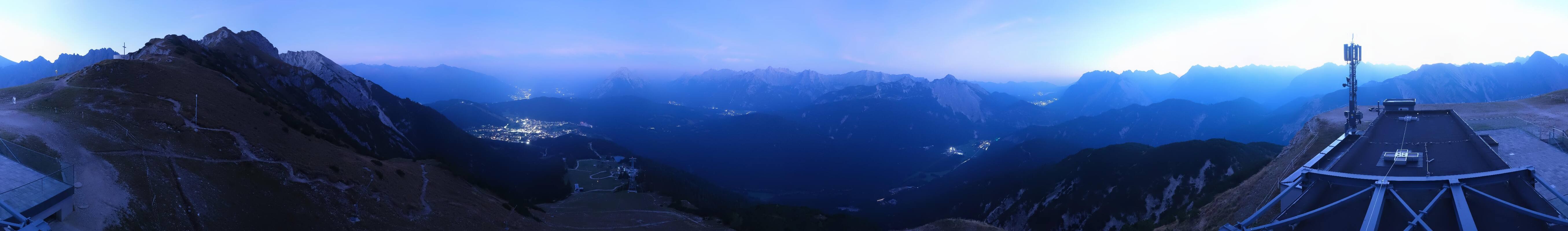 Archiv Foto Webcam Seefeld Rosshütte - Bergstation Seefelder Joch