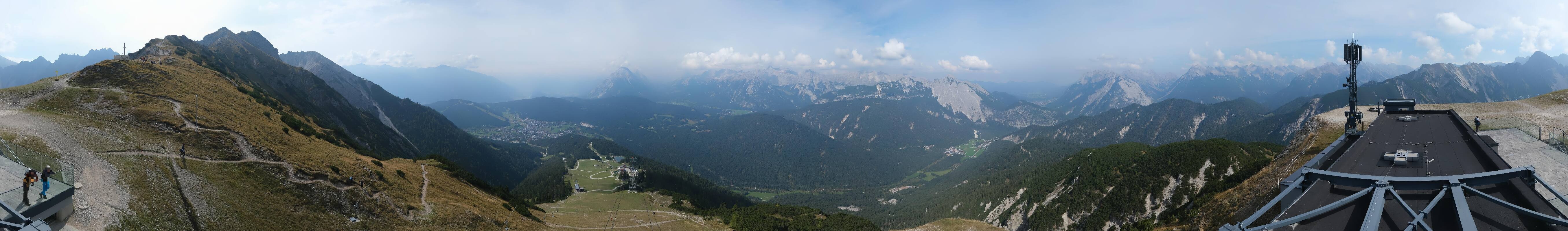 Archiv Foto Webcam Seefeld Rosshütte - Bergstation Seefelder Joch