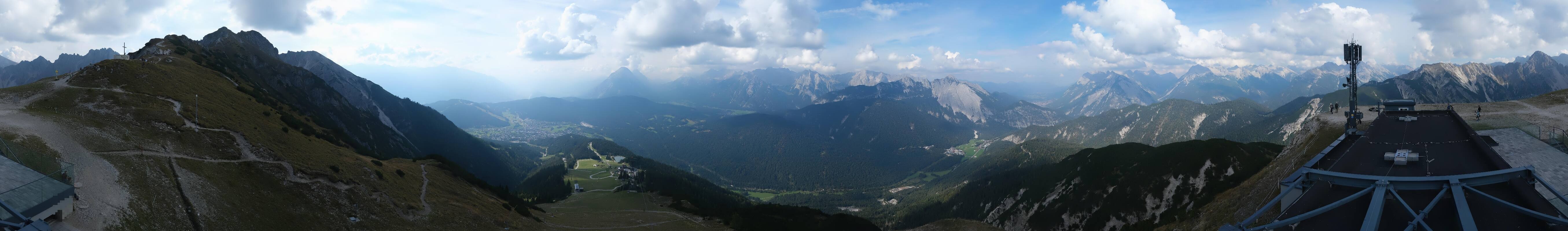 Archiv Foto Webcam Seefeld Rosshütte - Bergstation Seefelder Joch