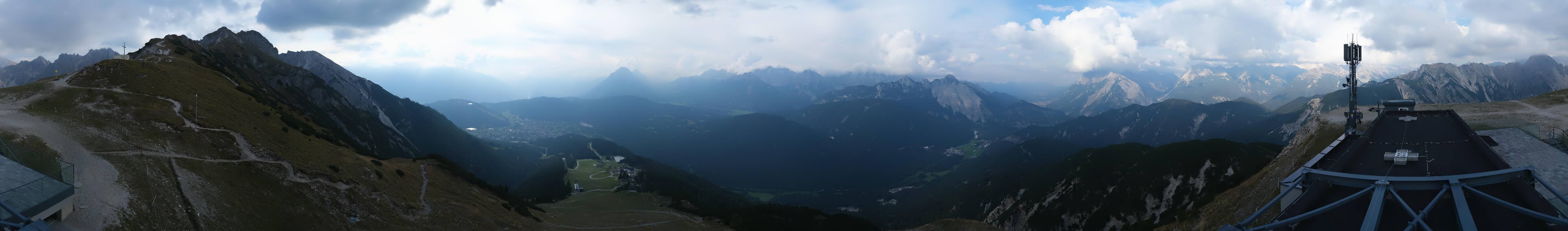 Archiv Foto Webcam Seefeld Rosshütte - Bergstation Seefelder Joch
