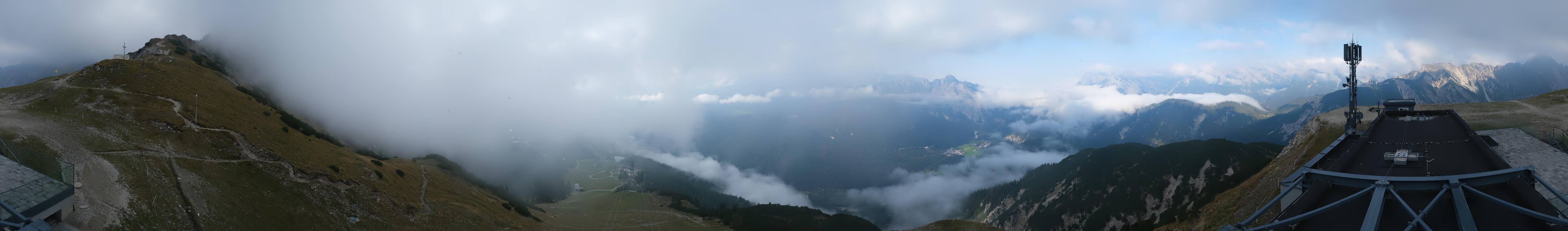 Archiv Foto Webcam Seefeld Rosshütte - Bergstation Seefelder Joch