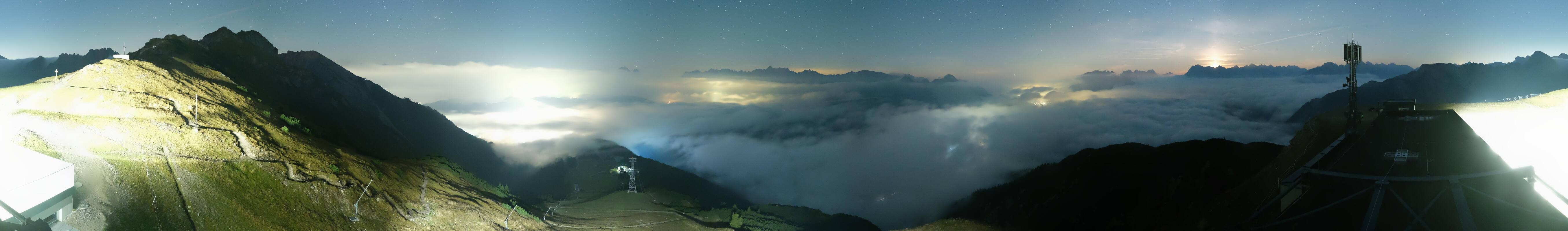 Archiv Foto Webcam Seefeld Rosshütte - Bergstation Seefelder Joch