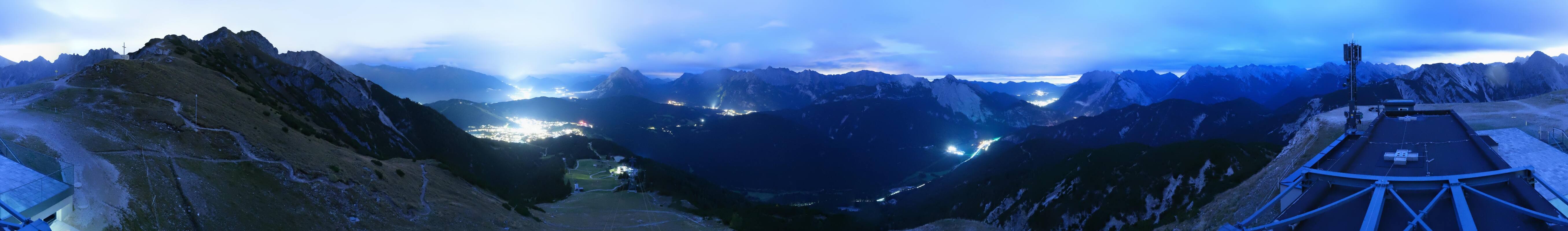Archiv Foto Webcam Seefeld Rosshütte - Bergstation Seefelder Joch