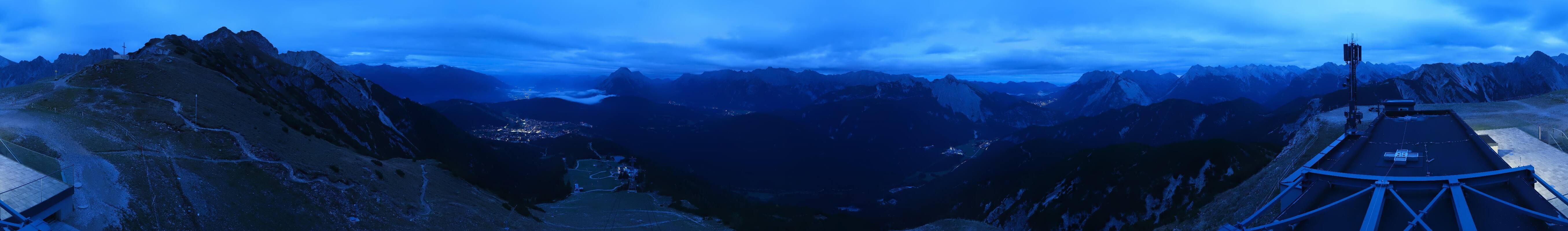 Archiv Foto Webcam Seefeld Rosshütte - Bergstation Seefelder Joch