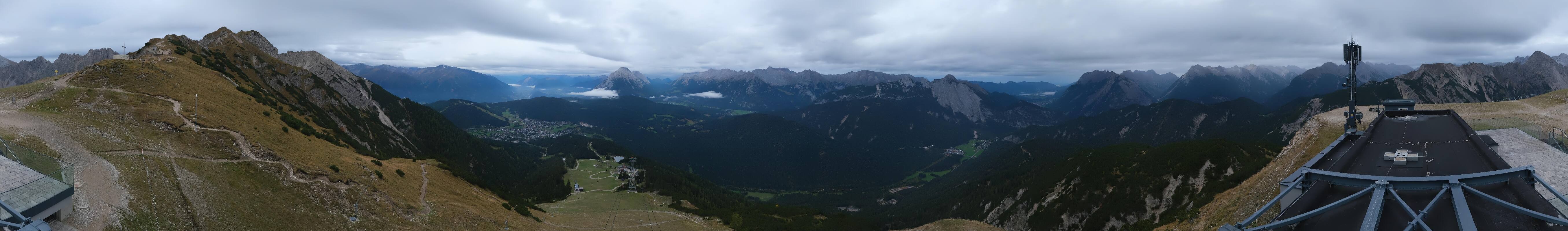 Archiv Foto Webcam Seefeld Rosshütte - Bergstation Seefelder Joch