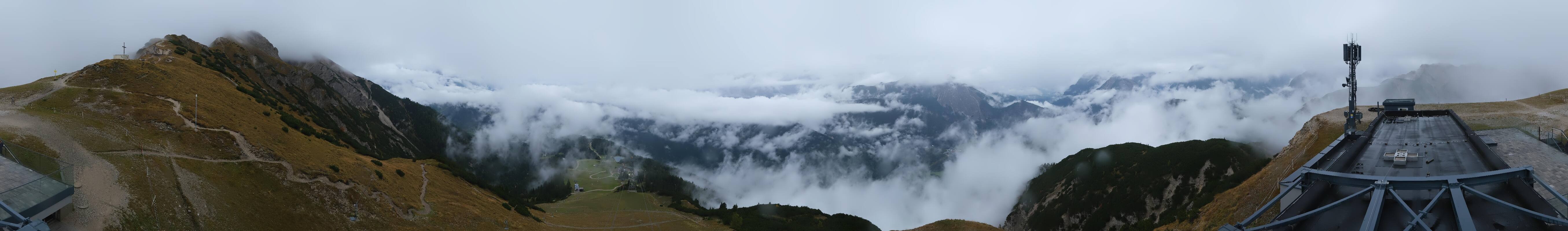 Archiv Foto Webcam Seefeld Rosshütte - Bergstation Seefelder Joch