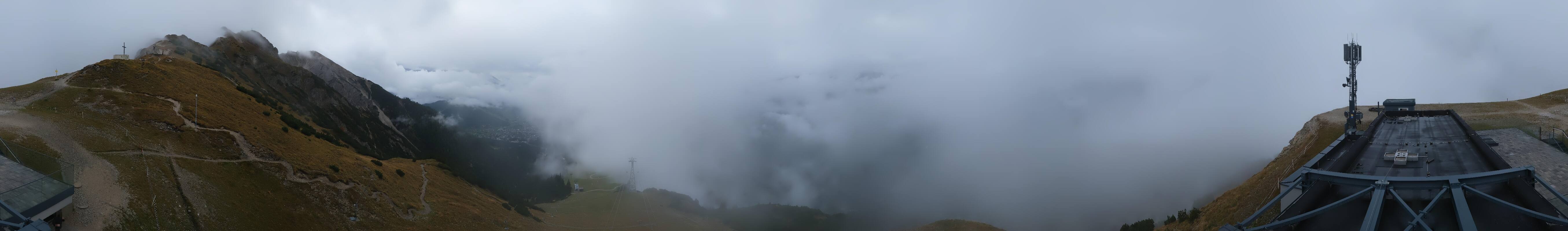 Archiv Foto Webcam Seefeld Rosshütte - Bergstation Seefelder Joch