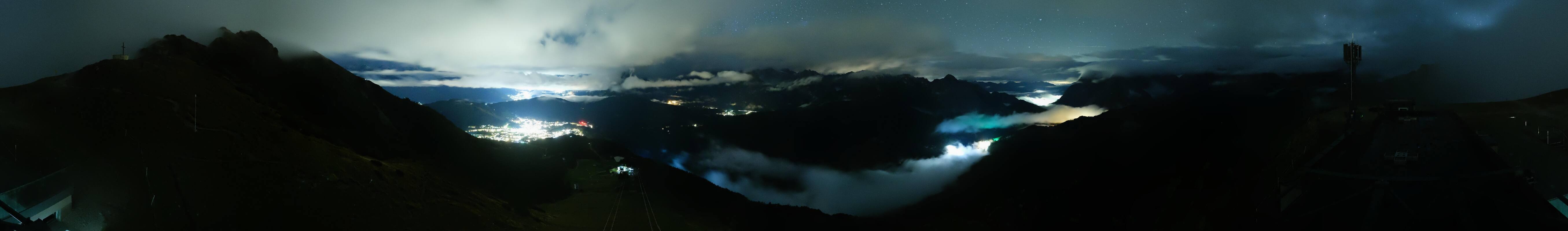 Archiv Foto Webcam Seefeld Rosshütte - Bergstation Seefelder Joch