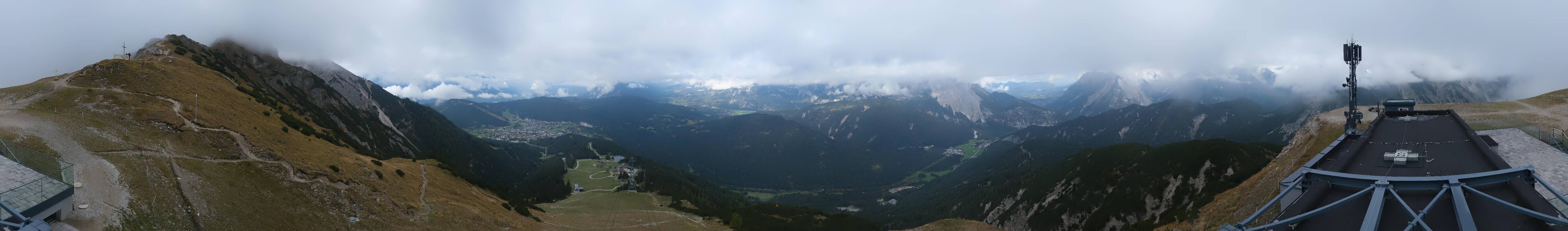 Archiv Foto Webcam Seefeld Rosshütte - Bergstation Seefelder Joch