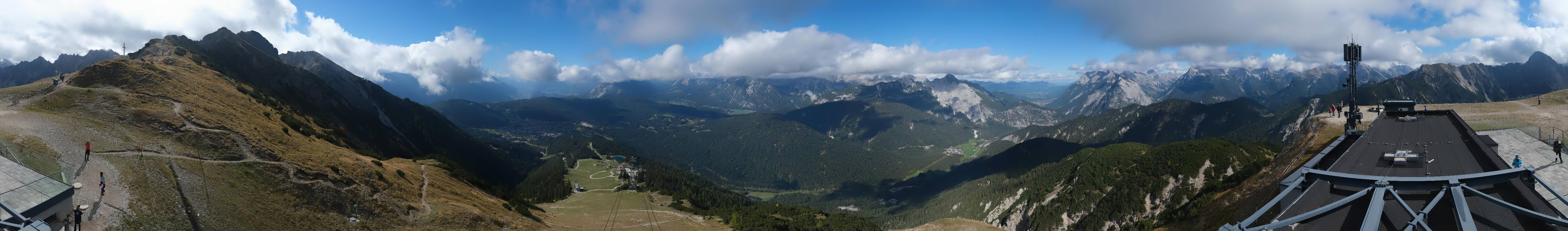Archiv Foto Webcam Seefeld Rosshütte - Bergstation Seefelder Joch
