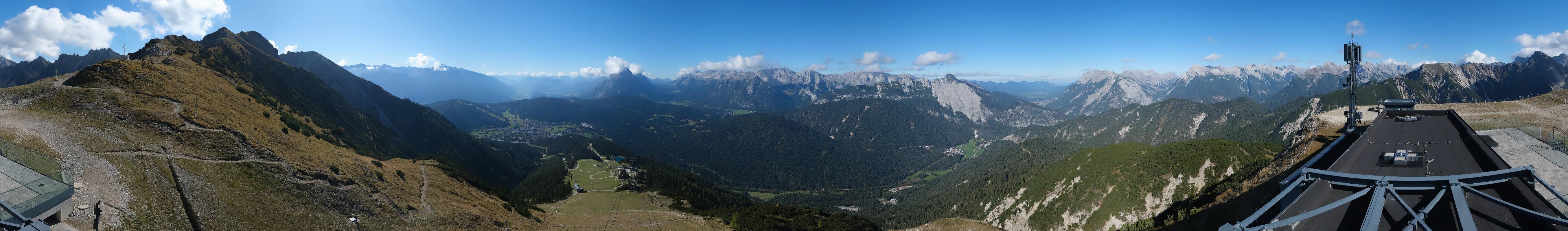Archiv Foto Webcam Seefeld Rosshütte - Bergstation Seefelder Joch