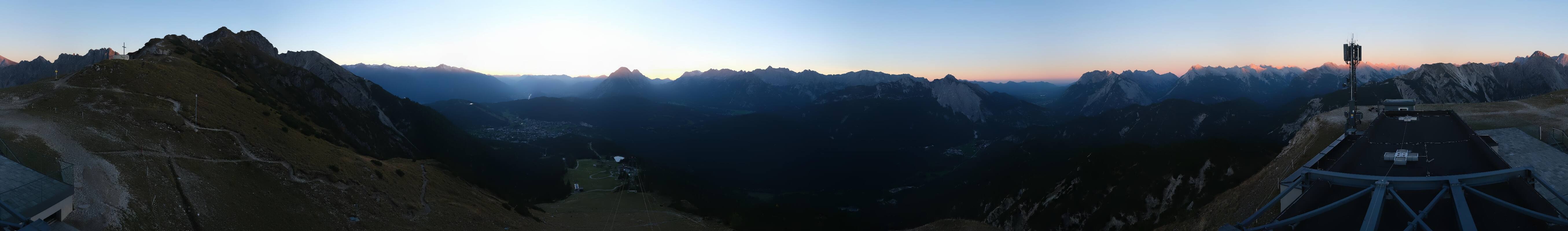 Archiv Foto Webcam Seefeld Rosshütte - Bergstation Seefelder Joch