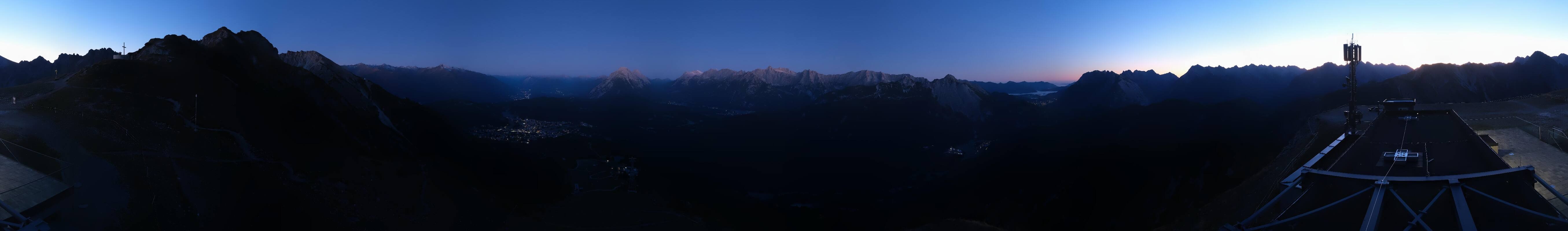 Archiv Foto Webcam Seefeld Rosshütte - Bergstation Seefelder Joch