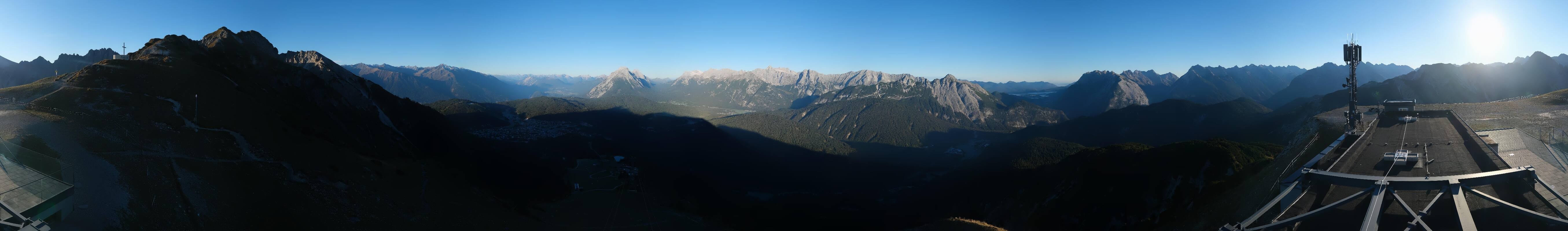 Archiv Foto Webcam Seefeld Rosshütte - Bergstation Seefelder Joch