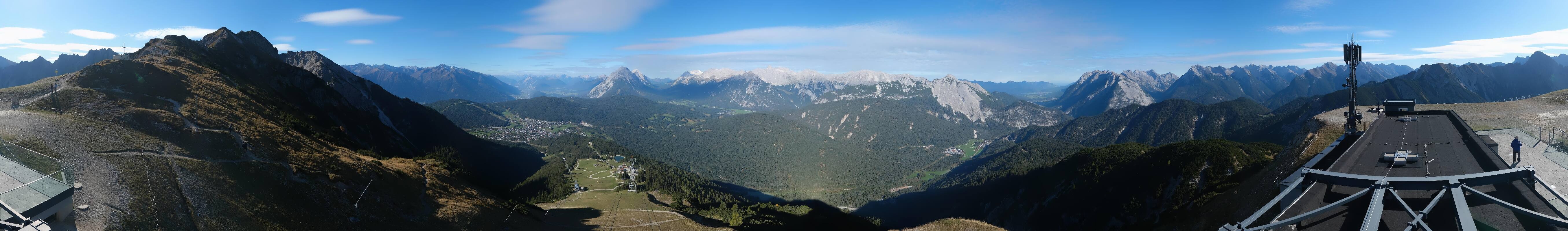 Archiv Foto Webcam Seefeld Rosshütte - Bergstation Seefelder Joch